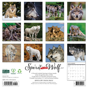 Willow Creek Press - 2027 Spirit Of The Wolf Calendar