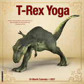 Willow Creek Press - 2027 T-Rex Yoga Calendar