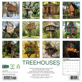 Willow Creek Press - 2027 Treehouses Calendar