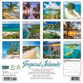 Willow Creek Press - 2027 Tropical Islands