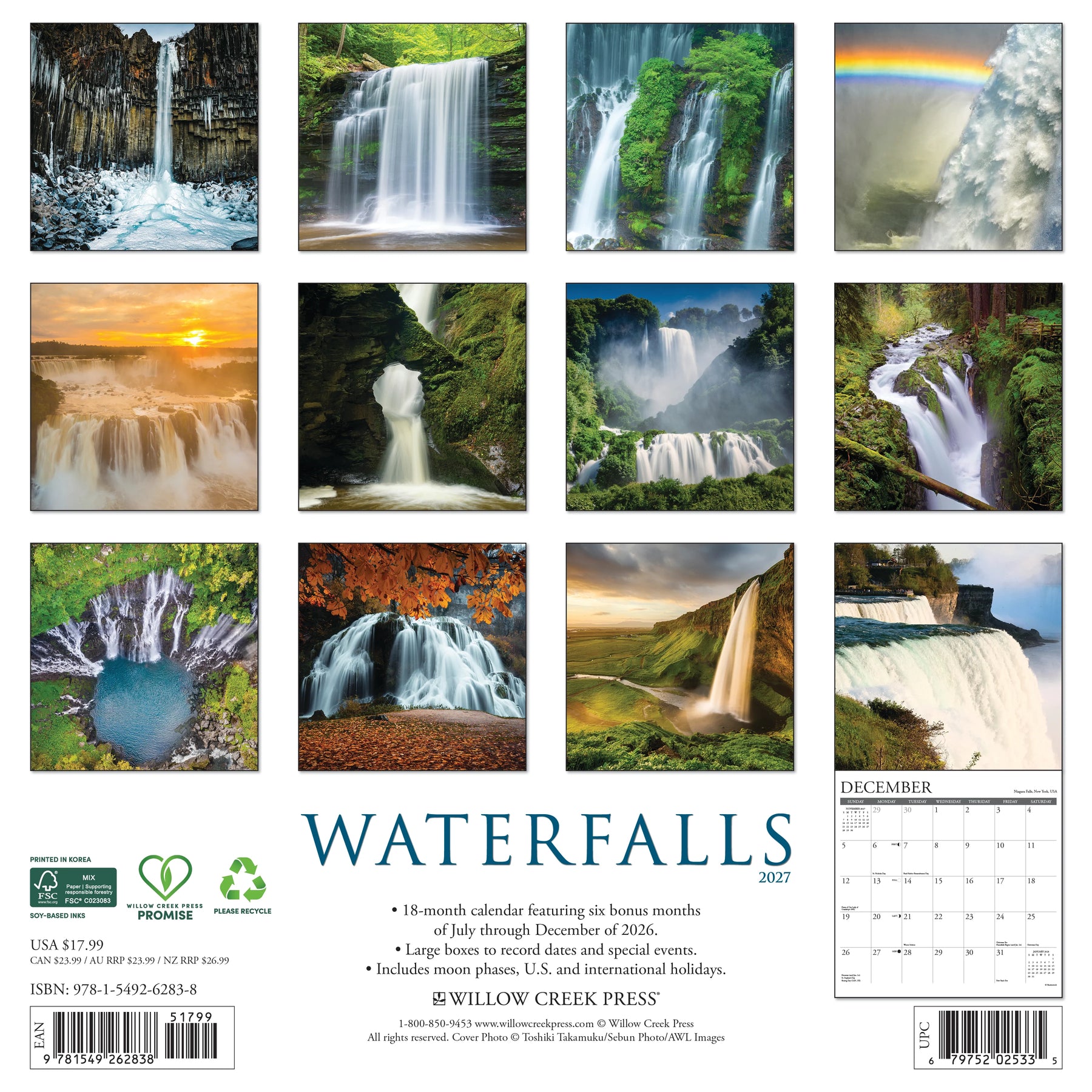 Willow Creek Press - 2027 Tropic Like It's Hot Calendar
