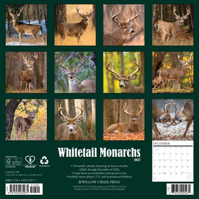 Willow Creek Press - 2027 Whitetail Monarchs Calendar