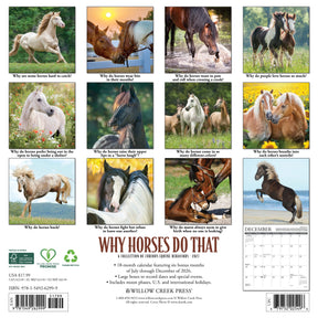 Willow Creek Press - 2027 Why Horses Do That Calendar