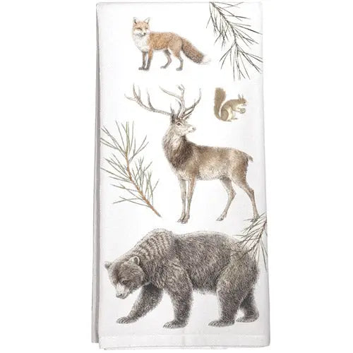 Mary Lake Thompson - Towel Forest Animals