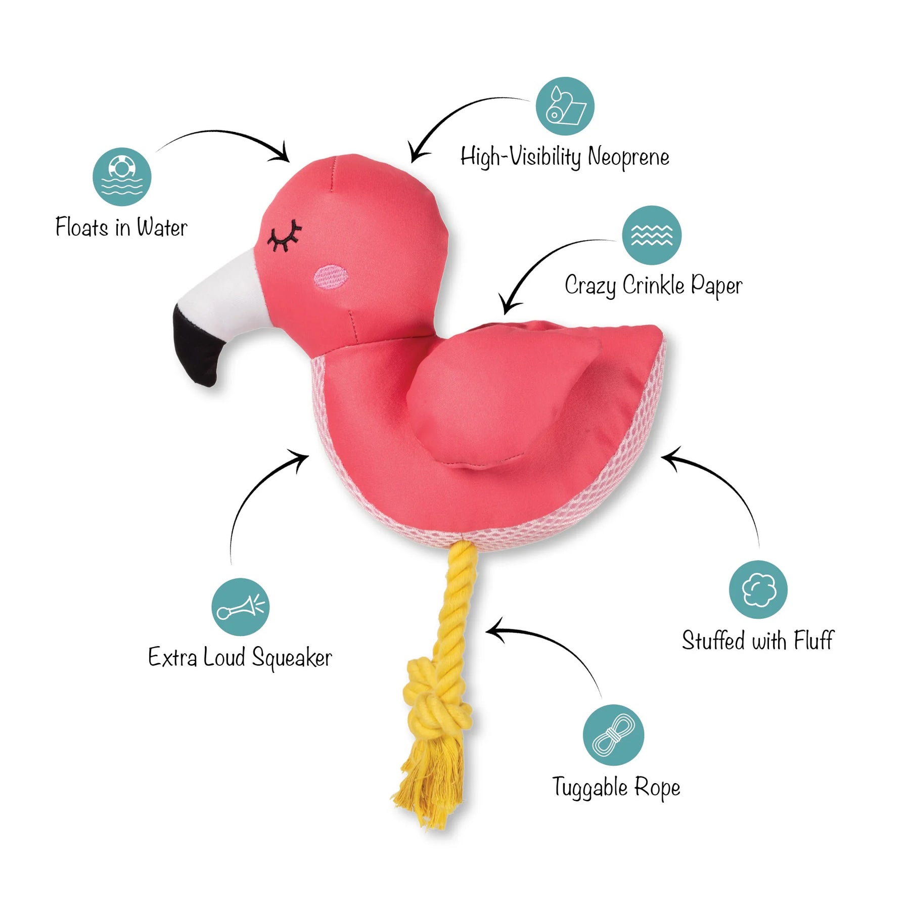 Petshop by Fringe Studio - Dog Toy Be Flamazing Floating Toy