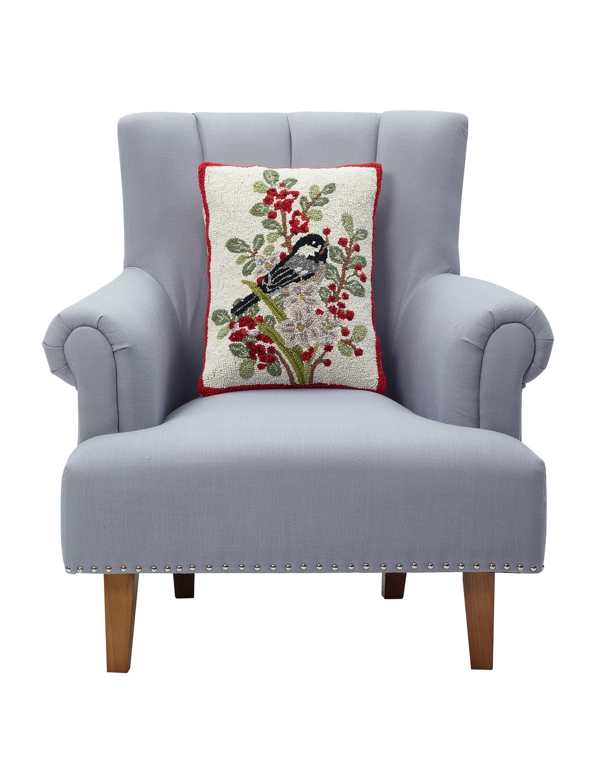 Peking HandiCraft - Pillow Chickadees Paperwhites Hook
