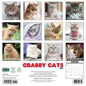 Willow Creek Press - 2027 Crabby Cats Calendar