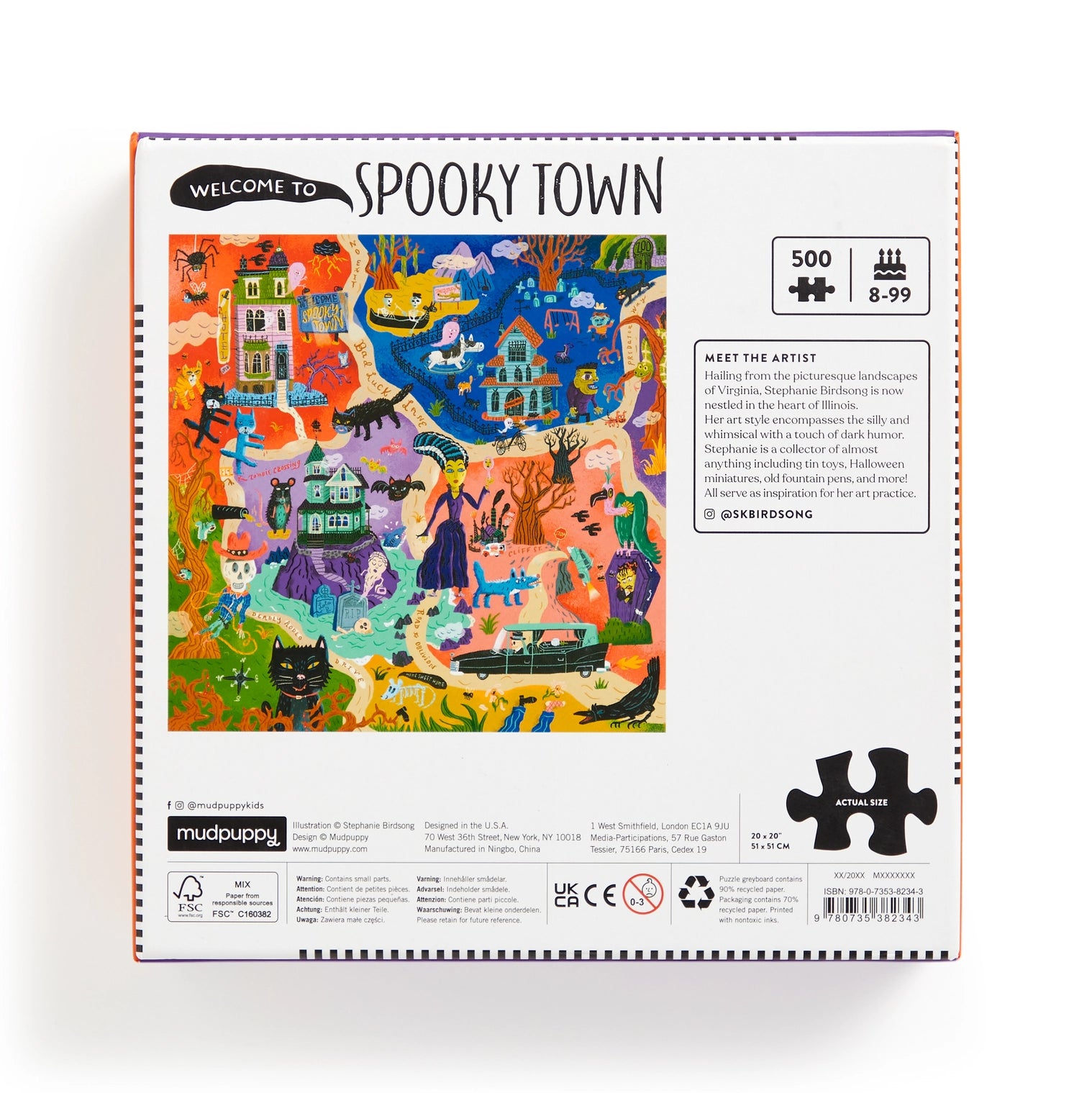Puzzle Welcome to Spooky Town