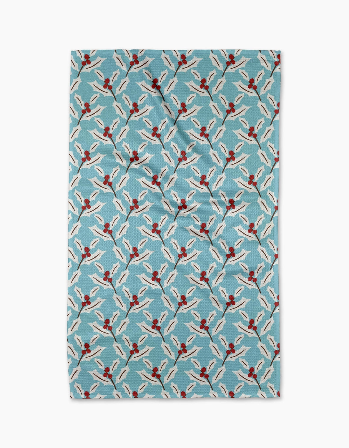 Tea Towel Winter Holly