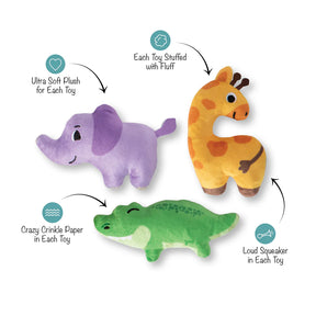 Petshop by Fringe Studio - Wild Times Mini Dog Toys