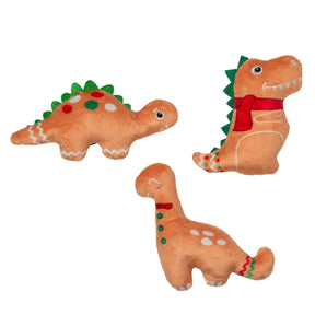 Petshop by Fringe Studio - Dog Toy 3 Pc Set Baking Spirits Bright