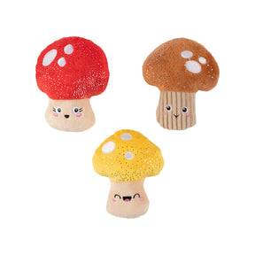Petshop by Fringe Studio - Dog Toy Shrooming Mini Toys (set of 3)