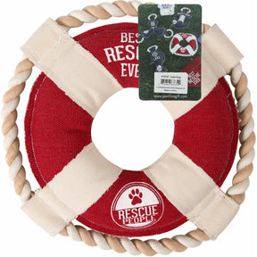 Pavilion - Canvas Dog Toy On Rope Best Rescue Ever