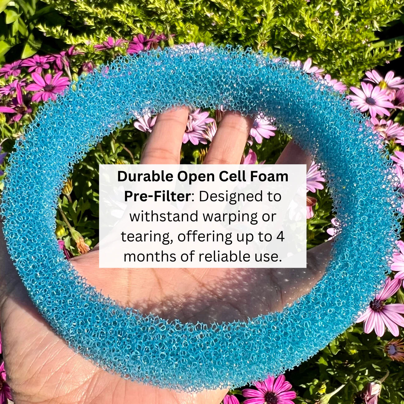 Replacement Foam Pre-Filters for Bubbler Bird Bath