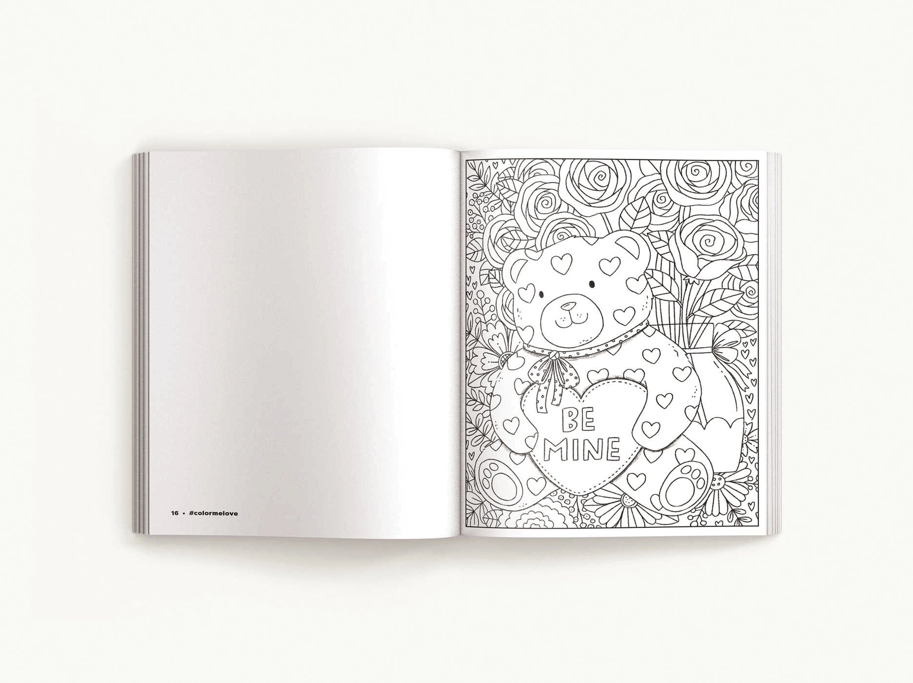 Harper Collins - Color Me Love A Valentine's Day Coloring Book