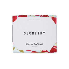 Geometry - Tea Towel Sweet Cherry