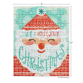 Puzzle Holly Jolly Santa