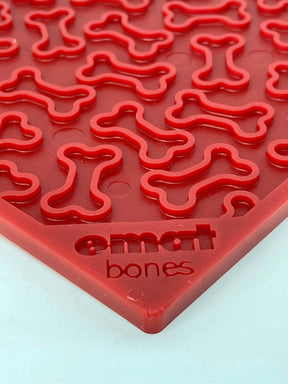 Enrichment Dog Lick Mat - Bone Design