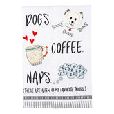 Tea Towel Dogs, Coffee, Naps