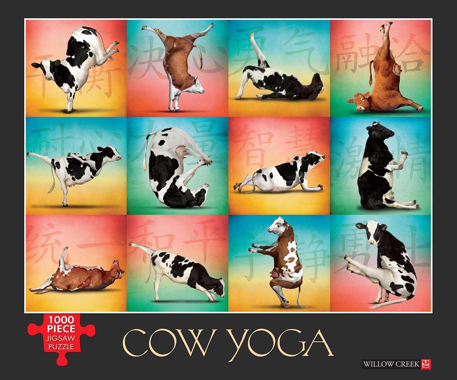 Puzzle Cow Yoga - 1000 piece