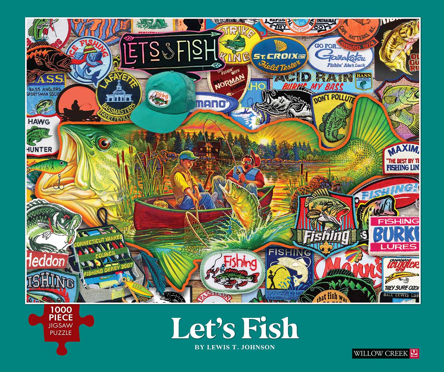 Puzzle Let's Fish - 1000 piece