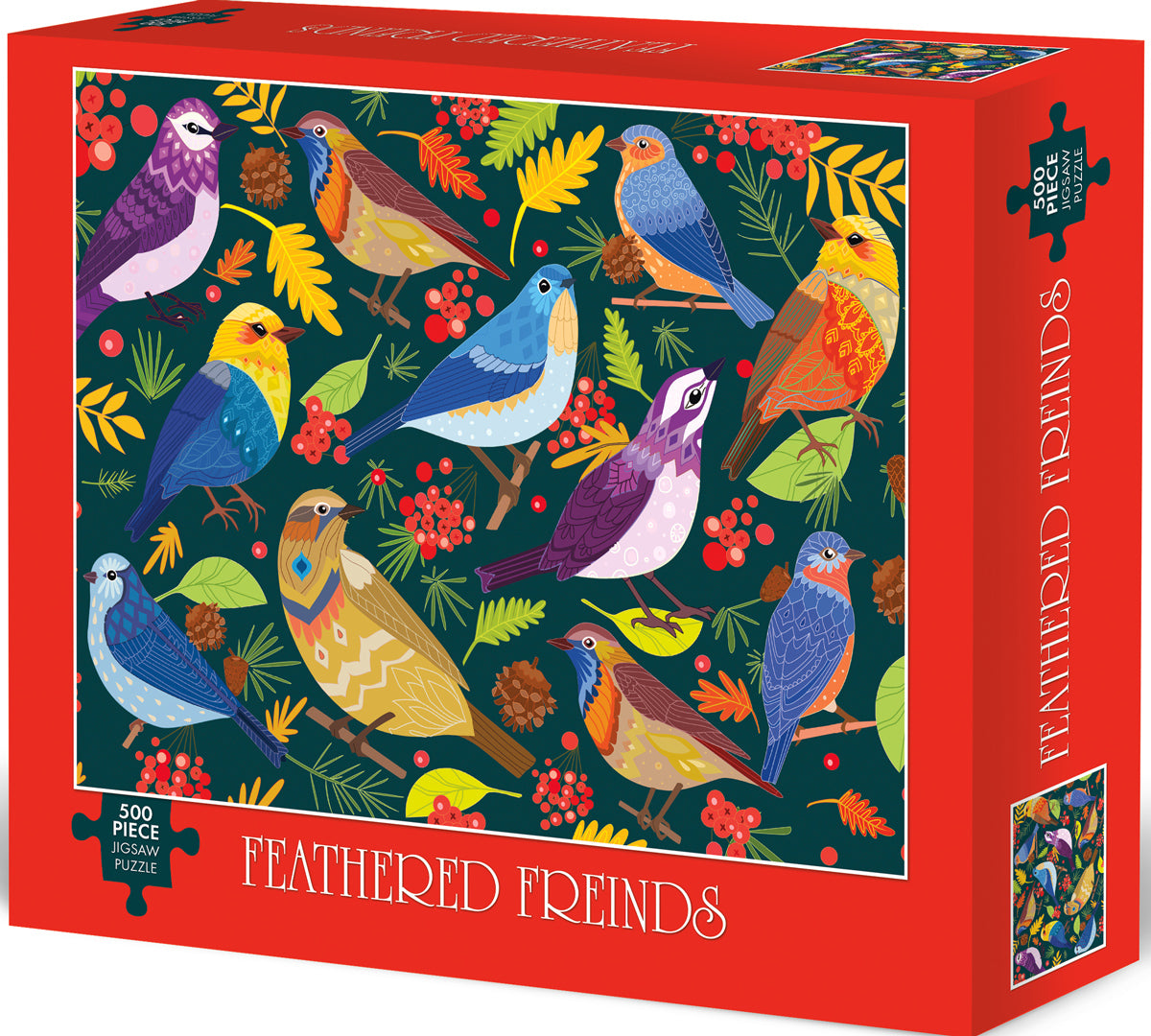 Puzzle Feathered Friends - 500 piece
