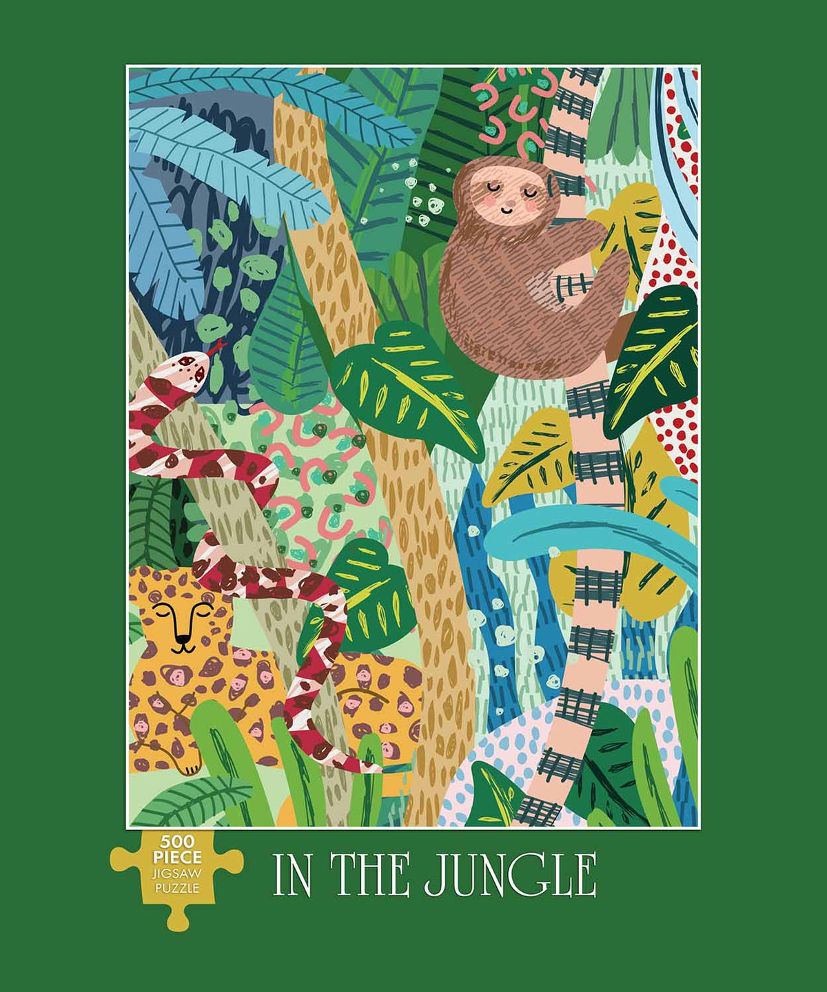 Willow Creek Press - Puzzle In the Jungle - 500 pieces