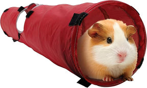 Tunnel for Small Animals - Red/Grey, Medium