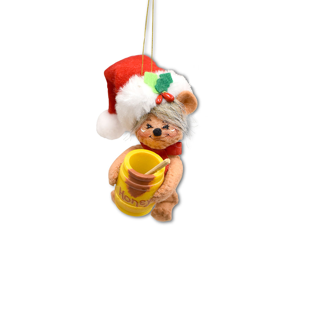 Annalee Dolls - Ornament Holly Jolly Honey Bear