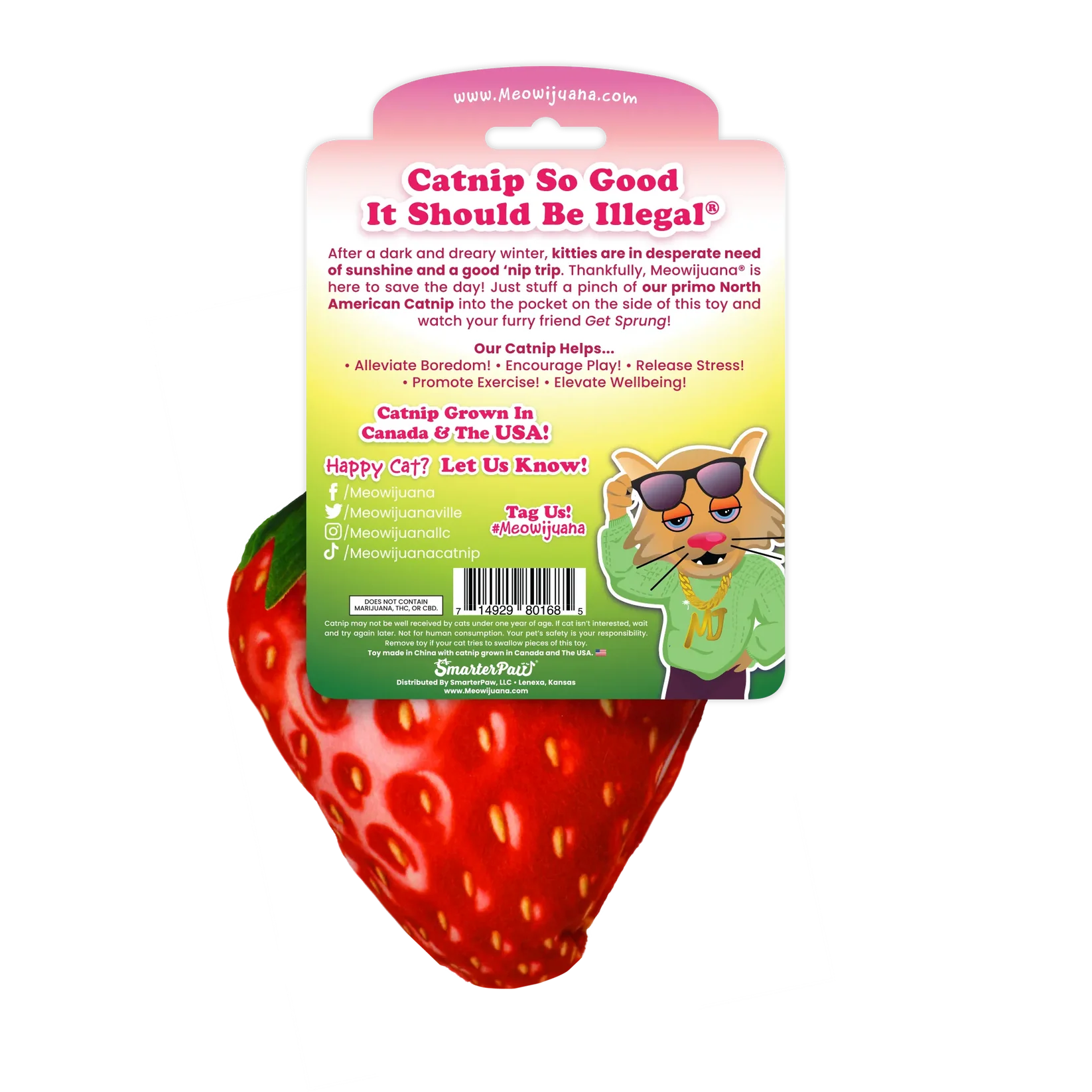 Meowijuana - Get Sprung Refillable Straw-