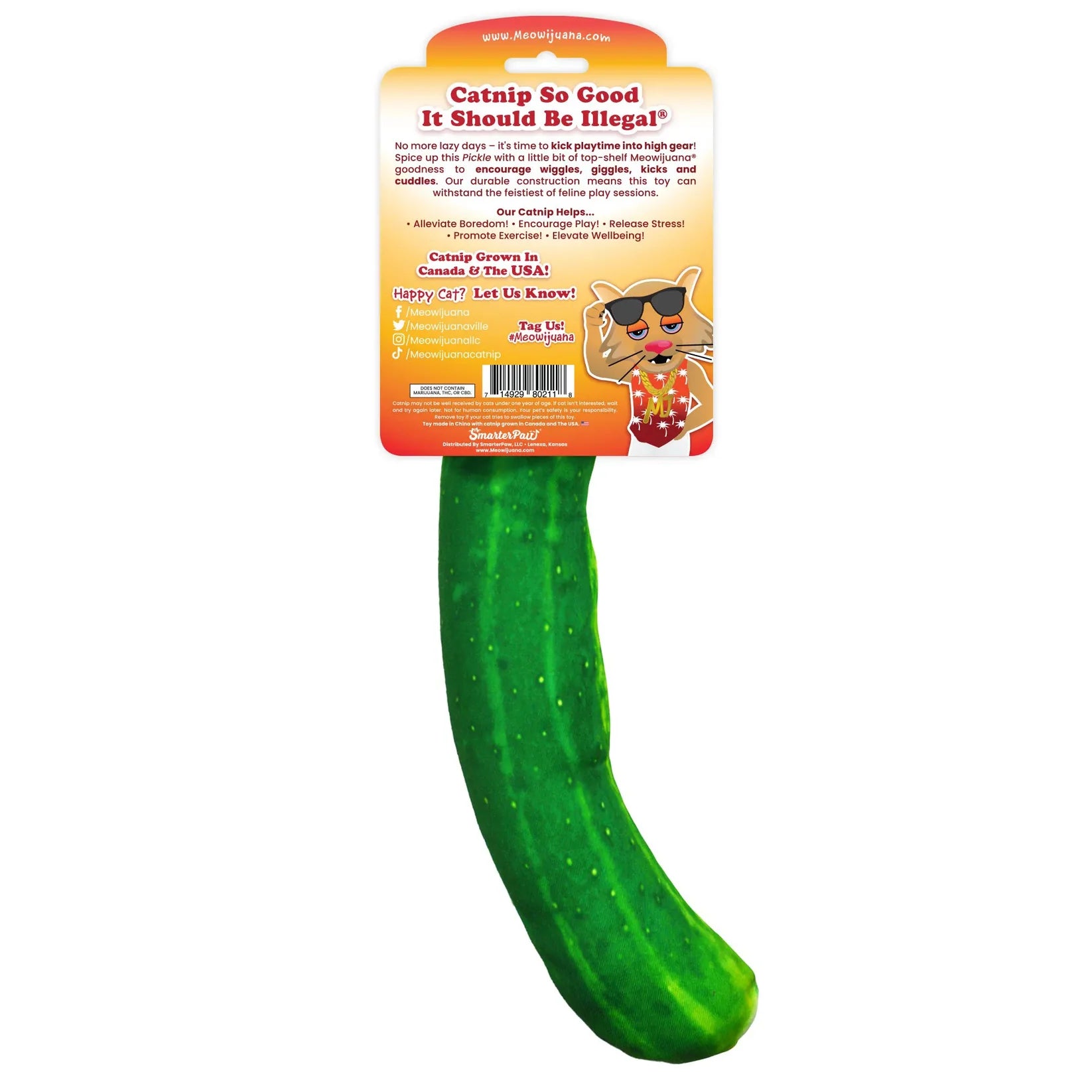 Meowijuana - Get Kickin' Refillable Spicy Pickle