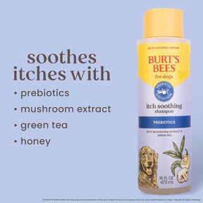Burt's Bees - Prebiotic & Mushroom Soothing Shampoo for Dogs