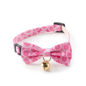 Cat Collar Kiku Ribbon Bow Tie