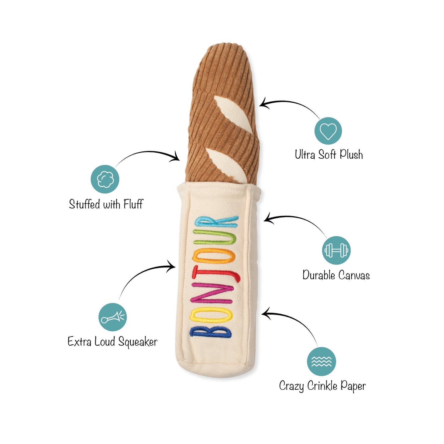 Petshop by Fringe Studio - Dog Toy You're The Upper Crust