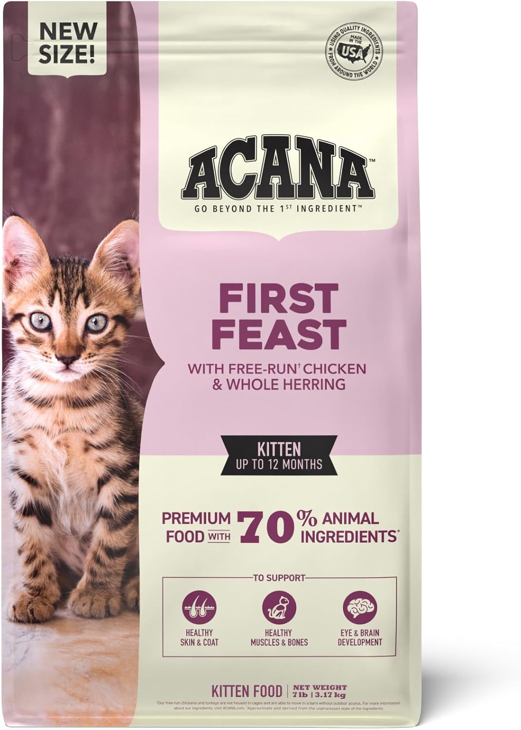 Acana Kitten First Feast Dry Cat Food