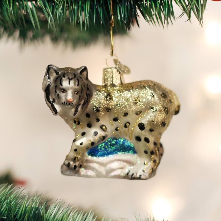 Old World Christmas - Lynx Ornament