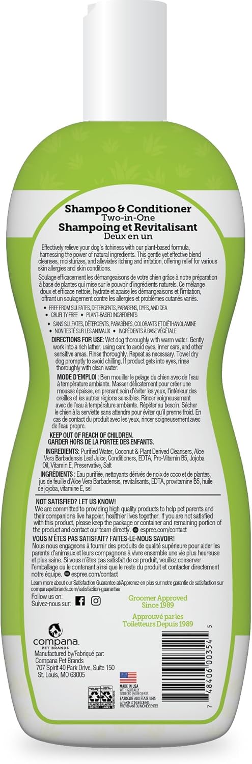 Espree Animal Products - Itch Shampoo 2-in-1