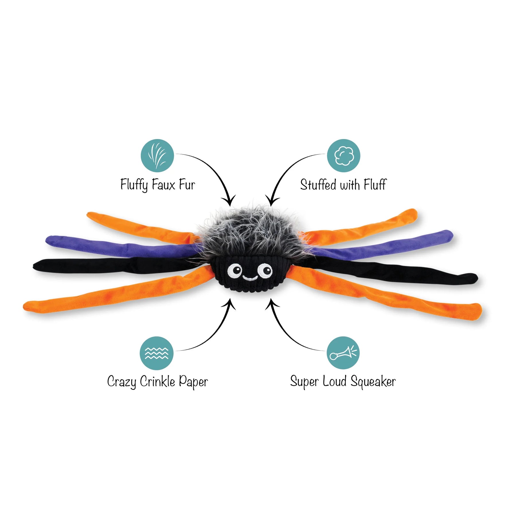 Petshop by Fringe Studio - Dog Toy TRAPPIN FLIES