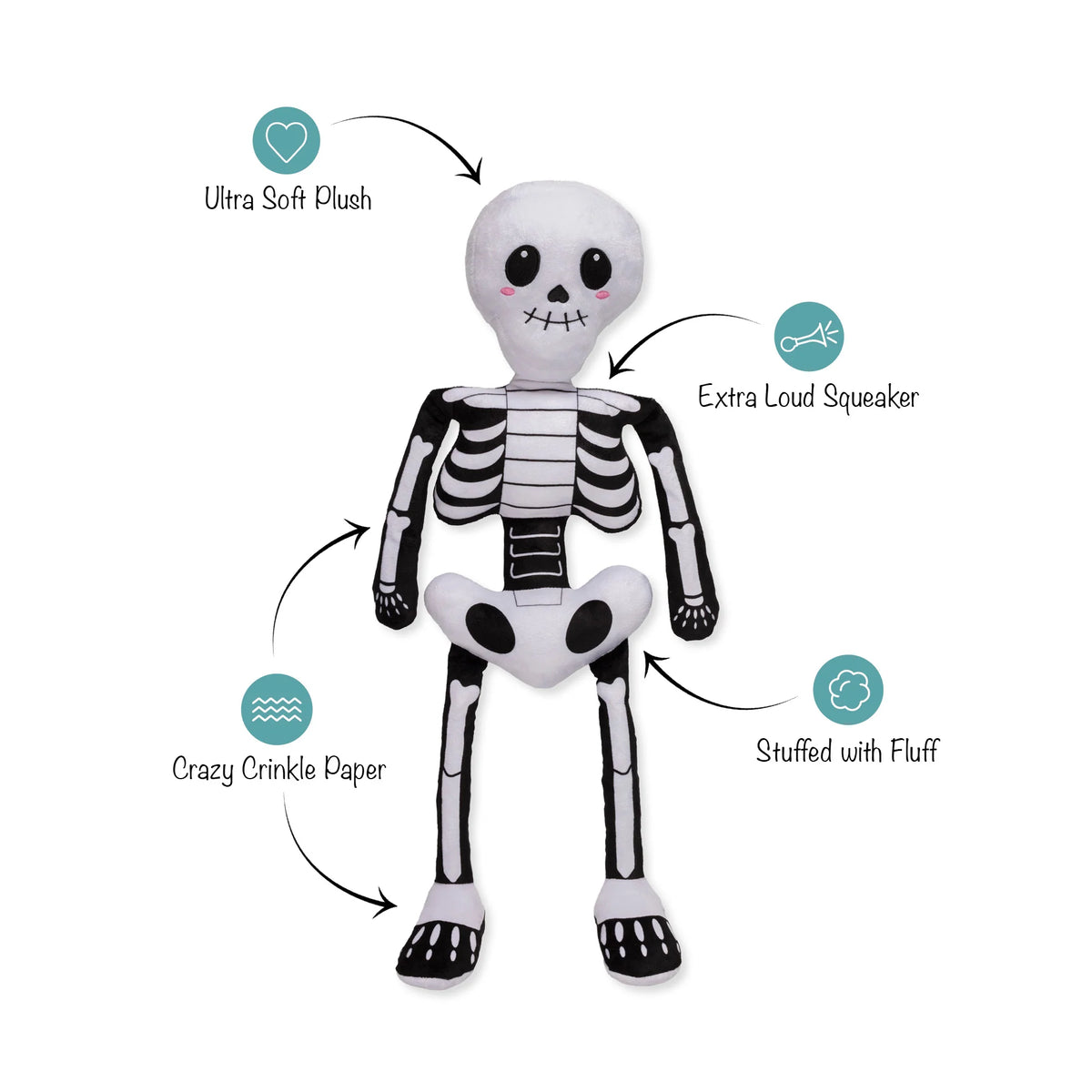 Petshop by Fringe Studio - Dog Toy BONE TO BE WILD