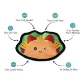 Petshop by Fringe Studio - Dog Toy Taco Bout Some Fun Durable