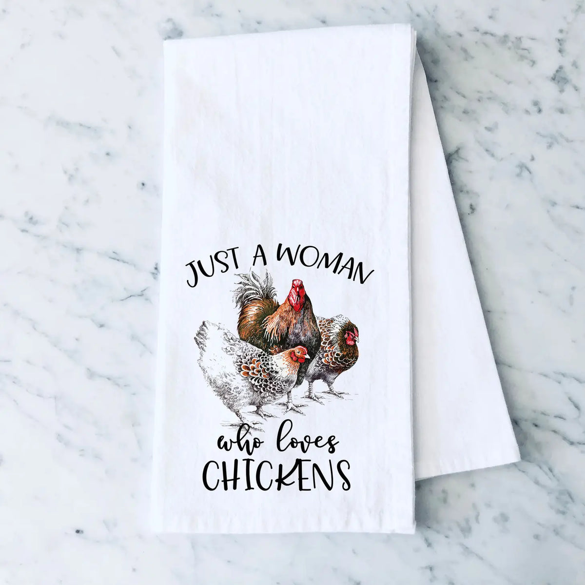 Tea Towel Chickens