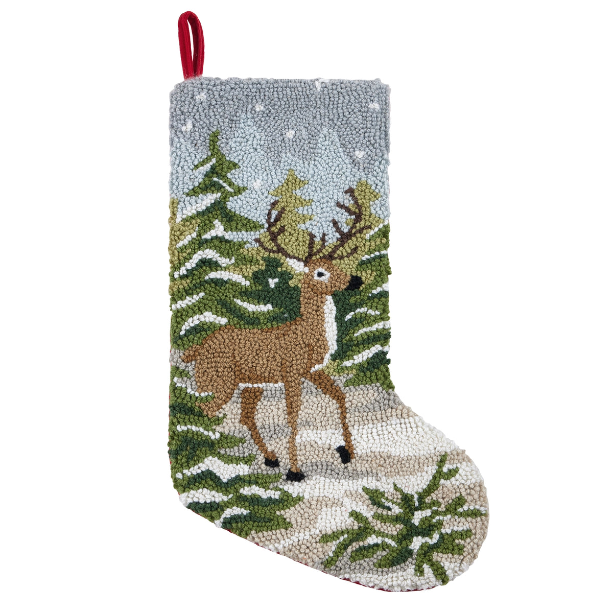 Peking Handicraft - Stocking Snow Deer Hook