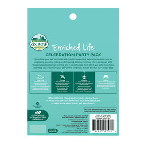 Enriched Life Celebration Party Pack Small Animal Chews by Oxbow