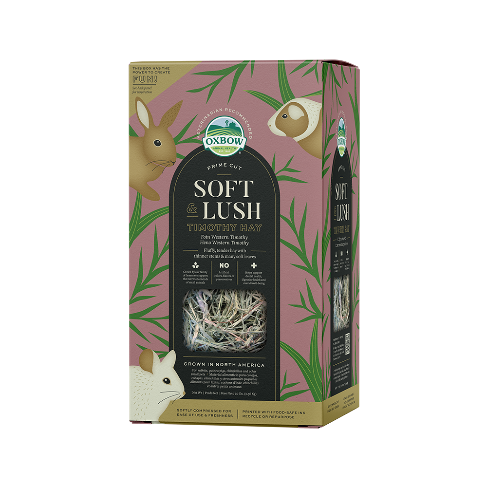 Prime Cut Soft & Lush Timothy Hay Small Animal Treat by Oxbow