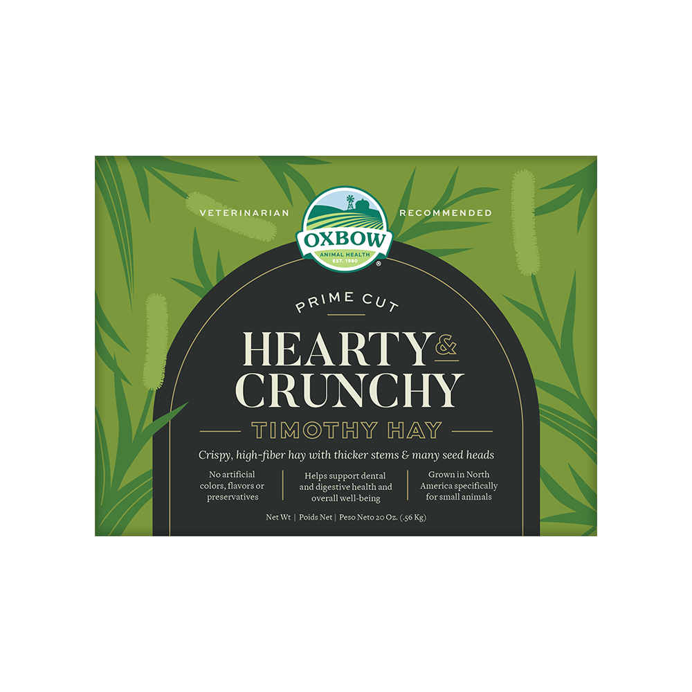 Prime Cut Hearty & Crunchy	Timothy Hay Small Animal Treat by Oxbow