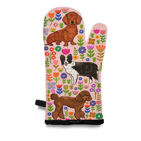 Naked Decor - Spring Puppies Oven Mitt