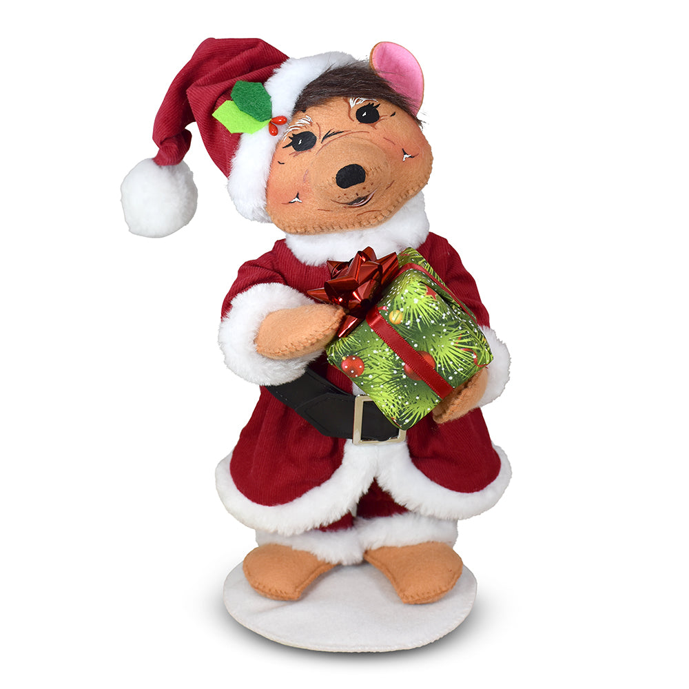 Annalee Yuletide Santa Bear 12"