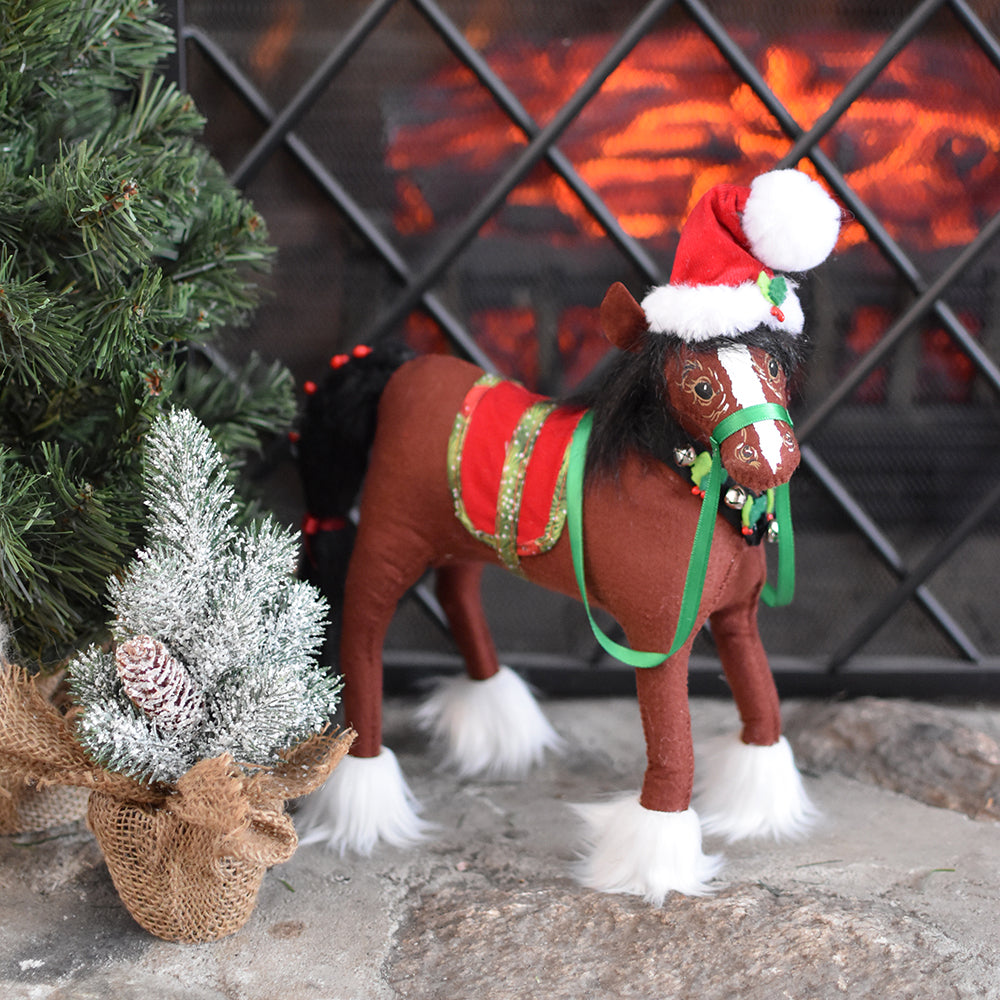 Annalee Yuletide Clydesdale 10"