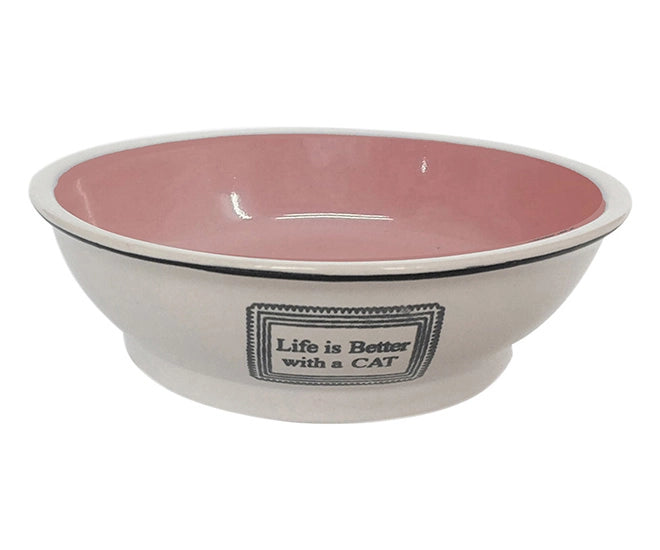 Life is Better with a Cat Bowl