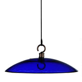 Couronne Co - Mosiac Birds Petite Glass Baffle Dome